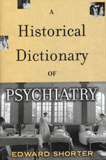 A book cover with people in the background.