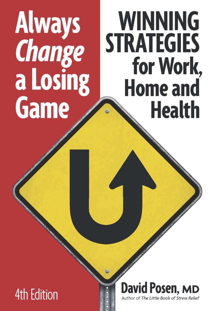A book cover with an upside down sign.