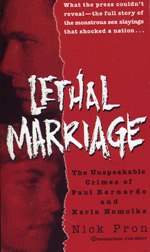 A book cover with the title lethal marriage.
