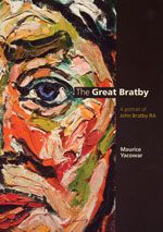 A book cover with an image of a person 's face.
