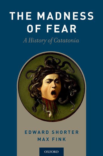 A book cover with an image of medusa 's head.