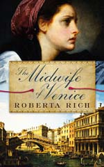 A book cover with an image of a woman and buildings.