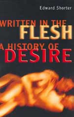 A book cover with the title written in the flesh