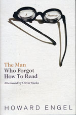 A book cover with glasses and the words " the man who forgot how to read ".