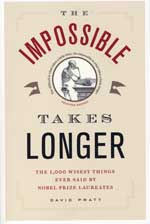 A book cover with the words " impossible takes longer ".