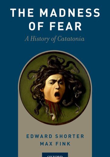 The Madness of Fear1 A book cover with an image of medusa 's head.