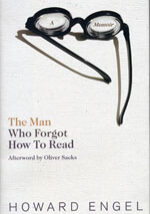 engel_man_who_forgot_to_read A book cover with glasses and the words " the man who forgot how to read ".
